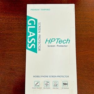 Otterbox IPhone case and 2 pack tempered glass screen protector.